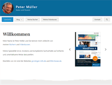 Tablet Screenshot of pmueller.de